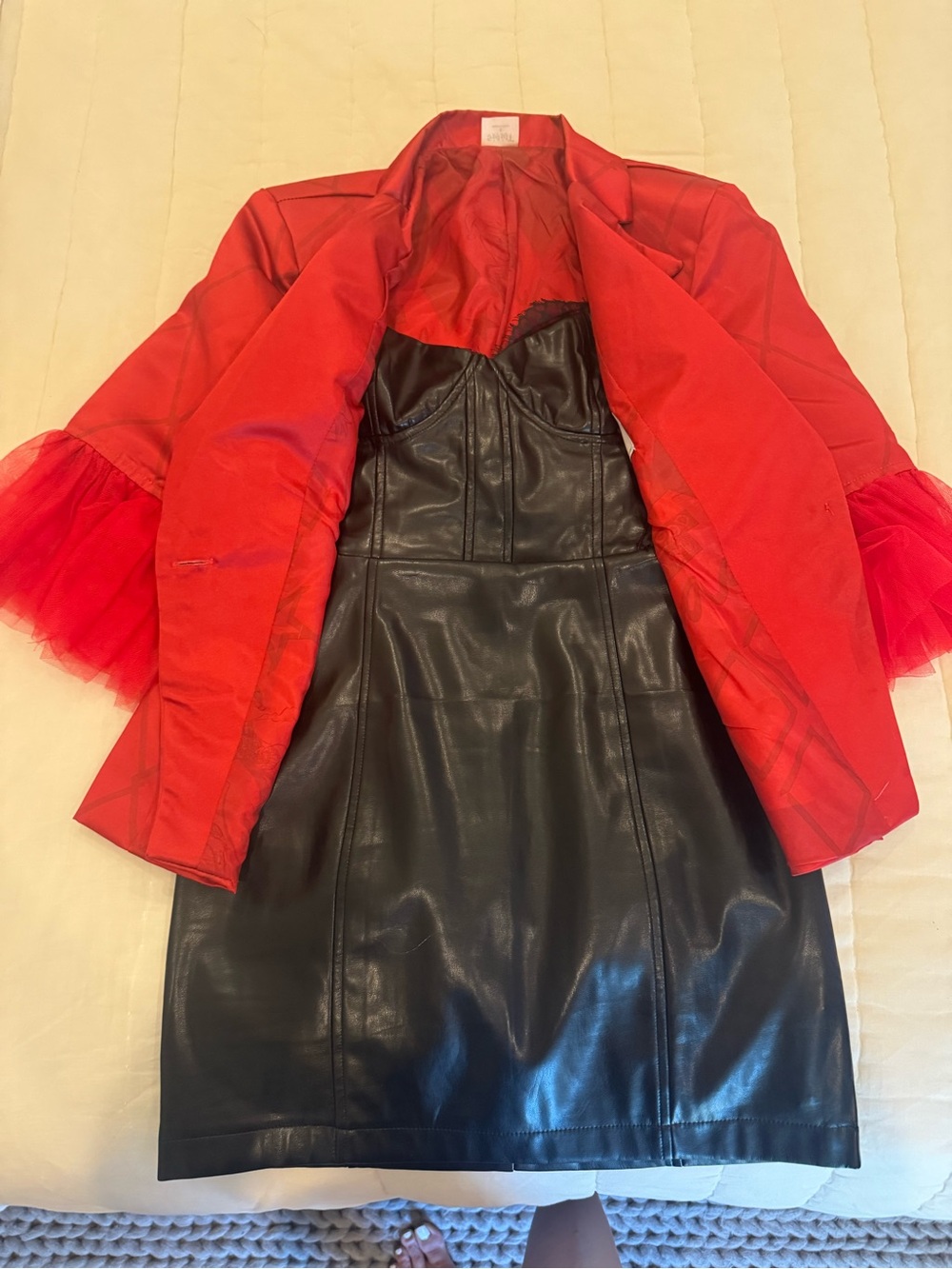 Harlequin Harley Quinn Lady Gaga costume Joker
